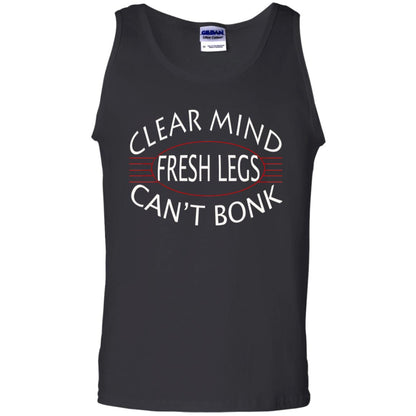 Clear Mind Fresh Legs Can't Bonk Marathon Running Shirt Black