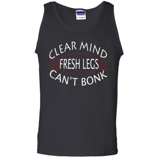 Clear Mind Fresh Legs Can't Bonk Marathon Running Shirt Black
