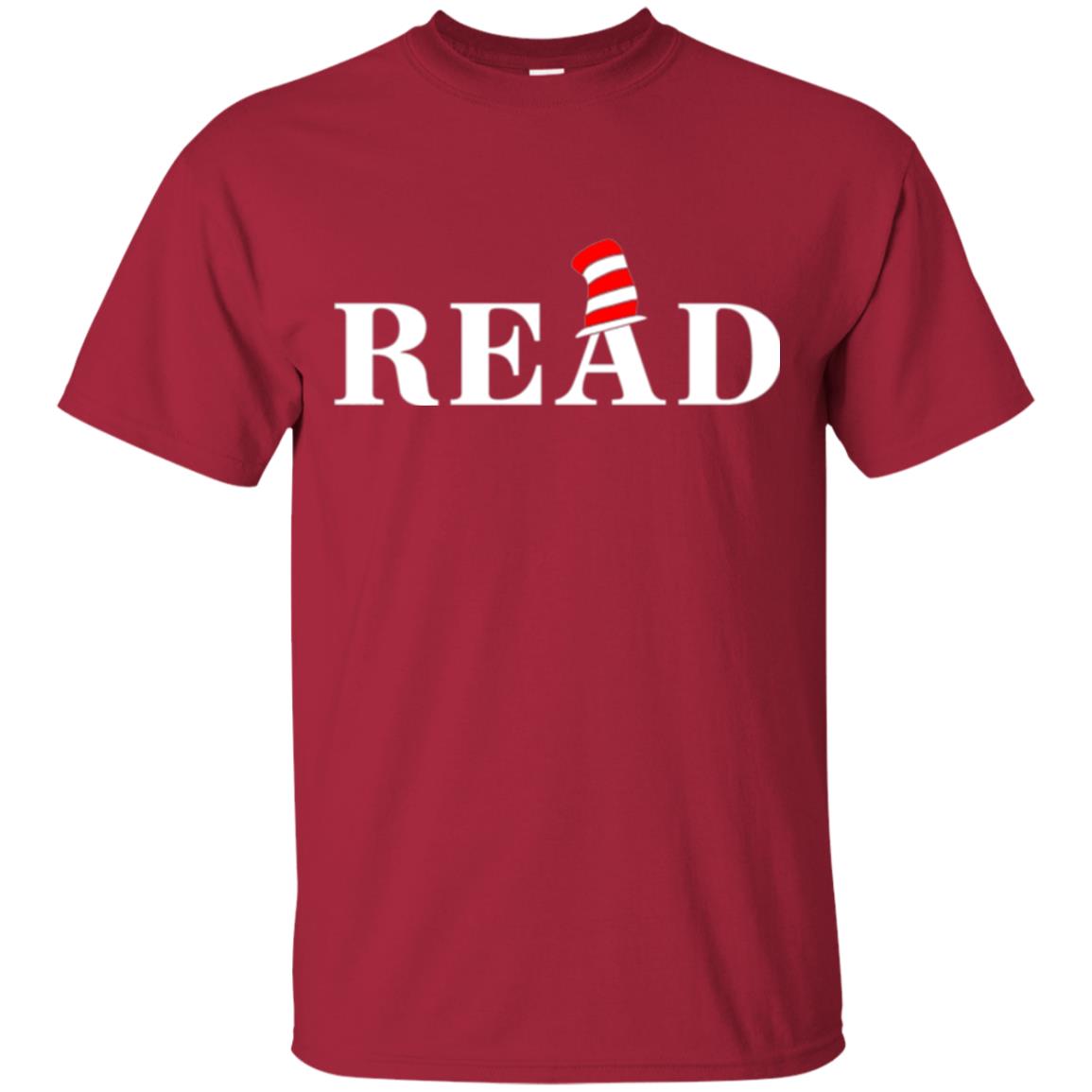 Read Book Lover National Wear Red Day T-shirt Cardinal