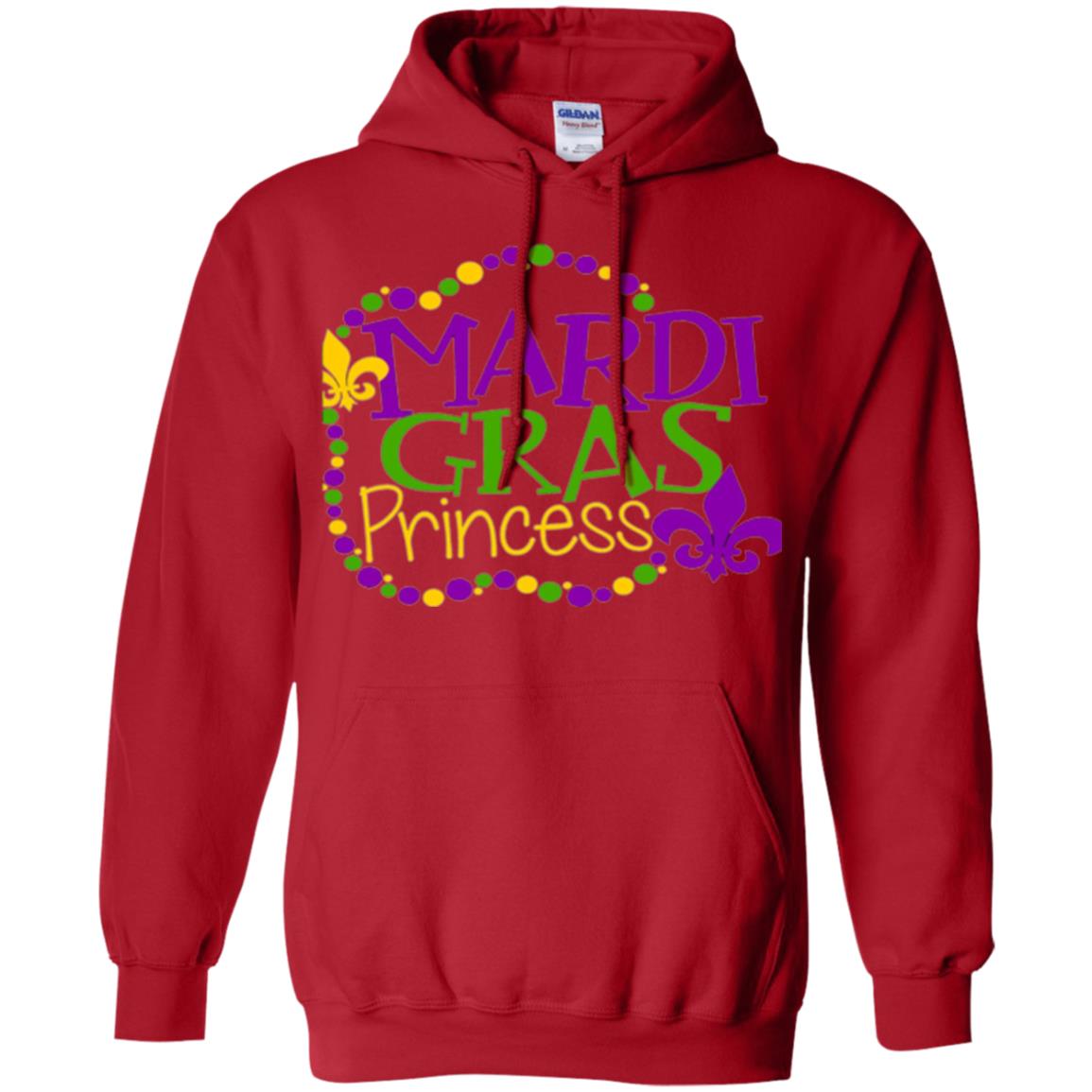 Mardi Gras Princess T-shirt Red