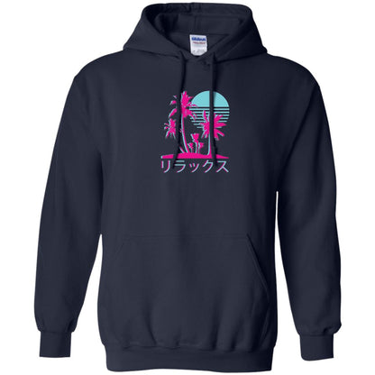 Aesthetic Vaporwave Otaku Summer Shirt Navy
