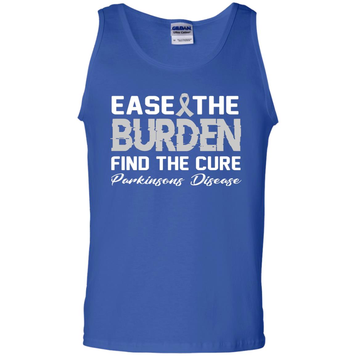 Ease The Burden Find The Cure Parkinson's Awareness T-shirt Royal