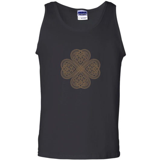 Irish Celtic Gold Knot Patricks Day Shirt Black