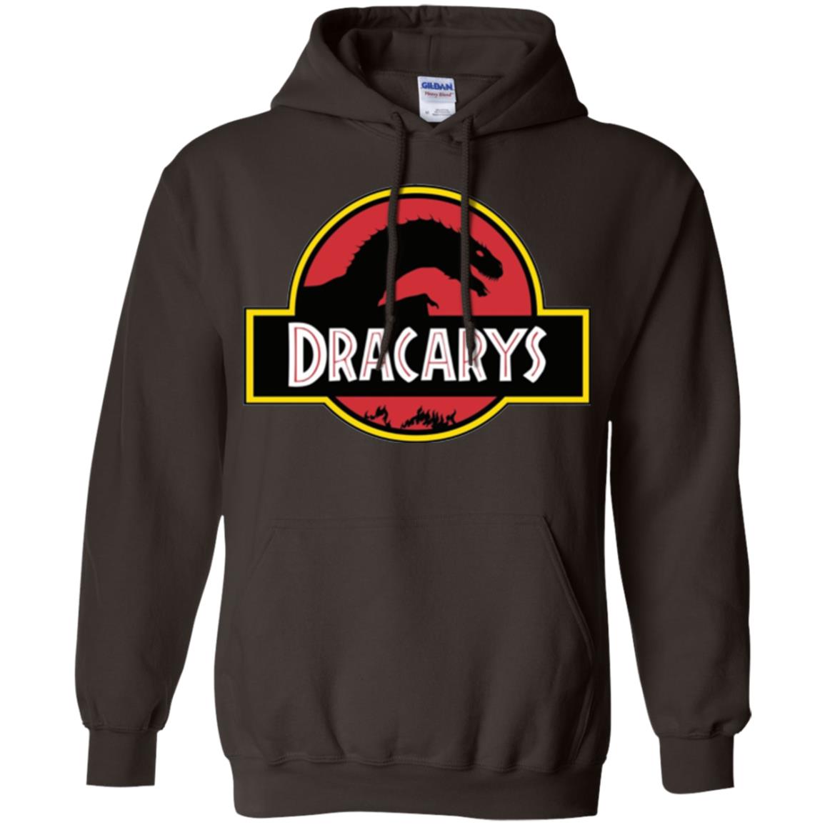 Dracarys Dragon Dinosaur T-shirt Dark Chocolate