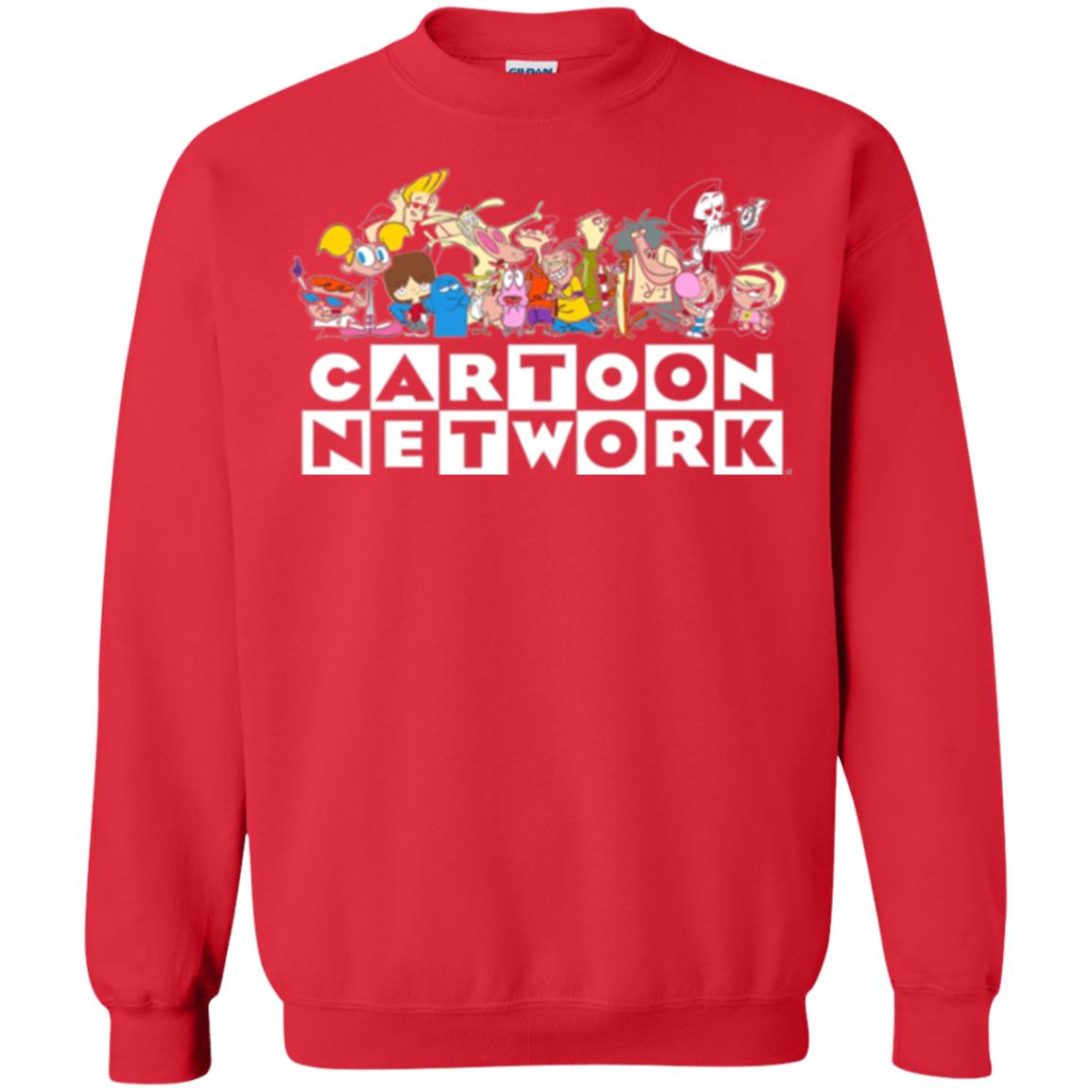 Cartoon T-shirt Classic Character Feature Red