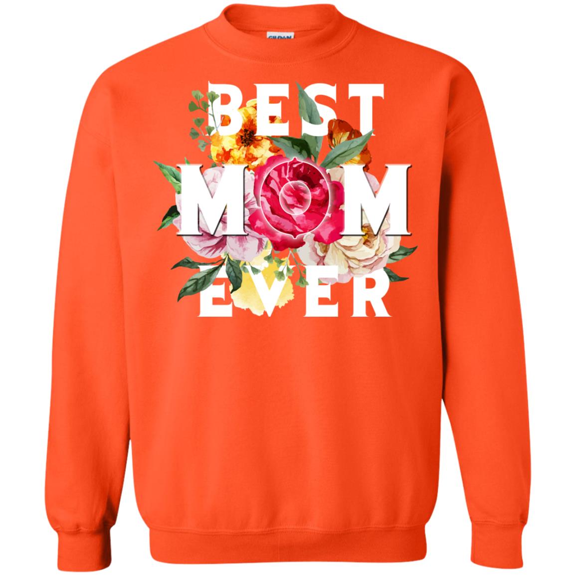 Best Mom Ever Mommy Shirt Orange
