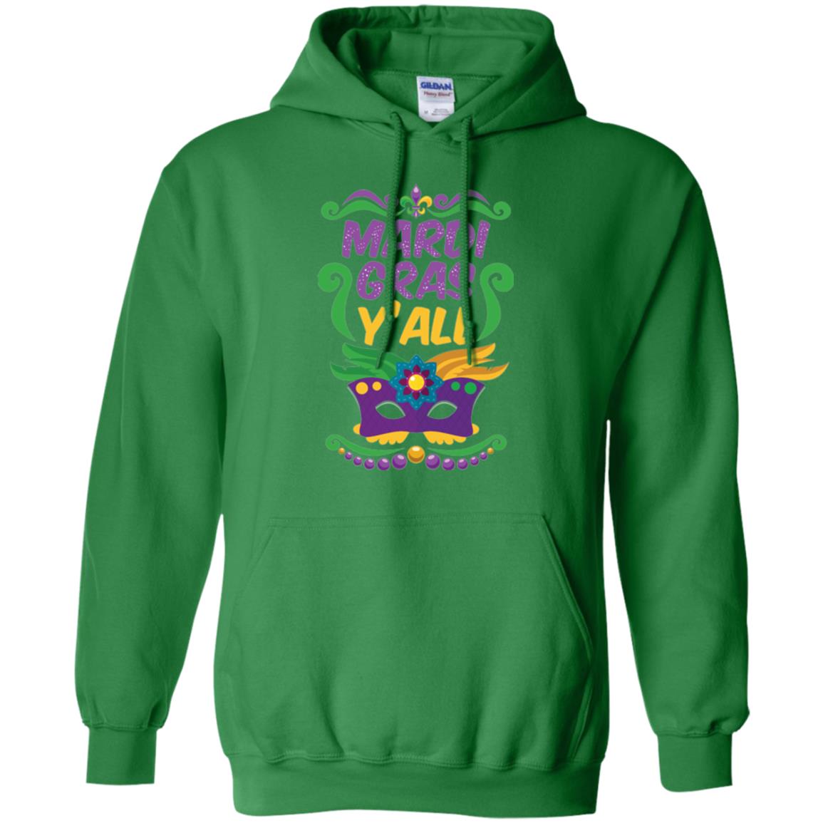 Mardi Gras T Shirt Mardi Gras Y_all T-shirt Irish Green