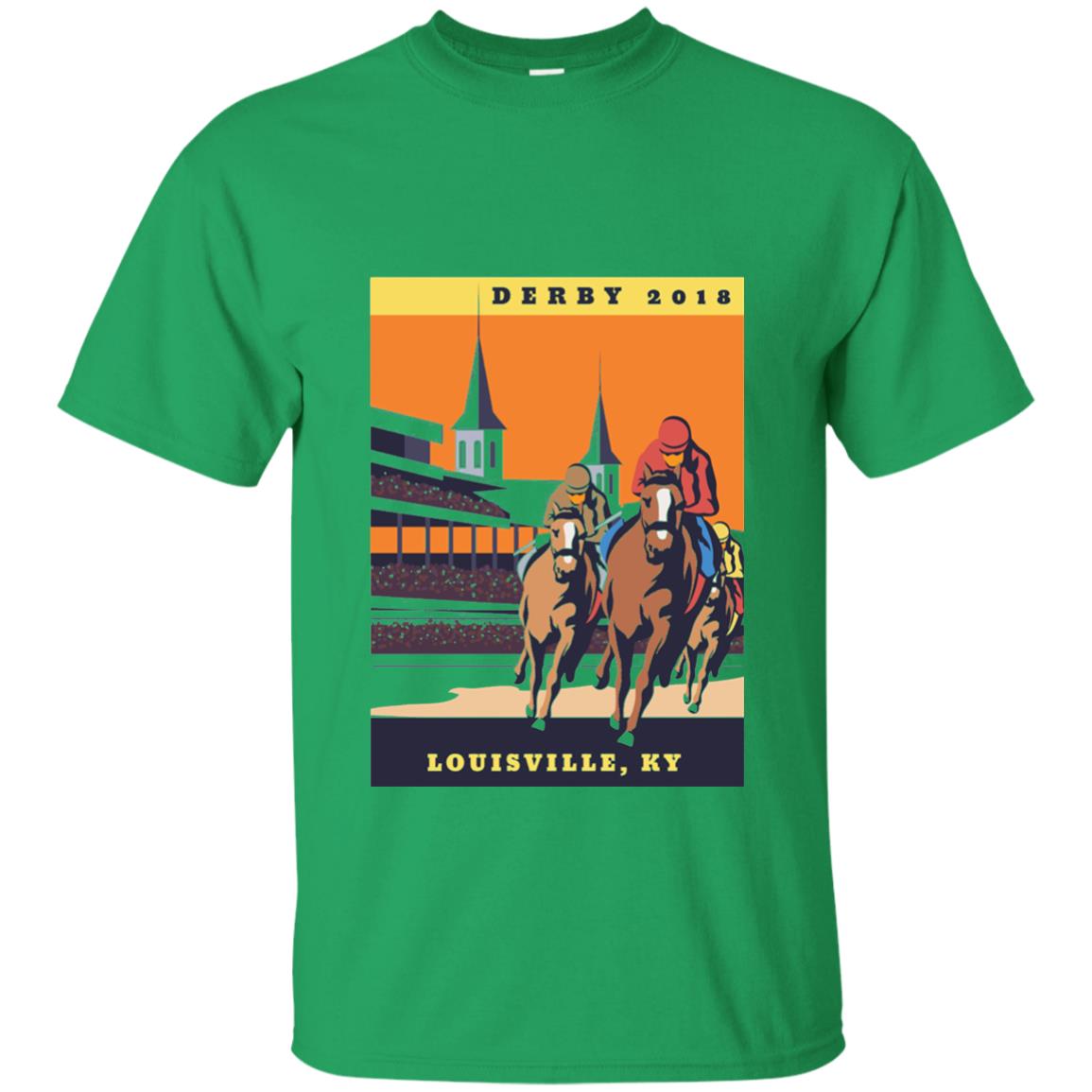 Kentucky Horse Racing Derby Day 2018 Shirt Irish Green