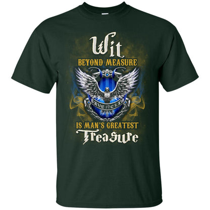 Wit Beyond Measure Is Man's Greatest Treasure Ravenclaw House Harry Potter Fan ShirtG200 Gildan Ultra Cotton T-Shirt