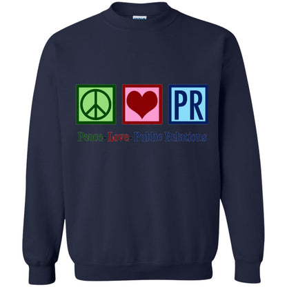 Cool Pr Public Relations T-shirt Navy