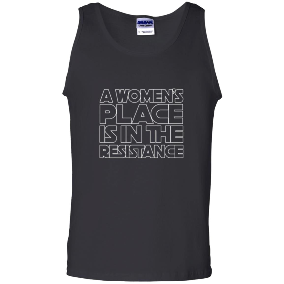 Women_s Resistance T-shirt A Women_s Place Is In The Resistance Black
