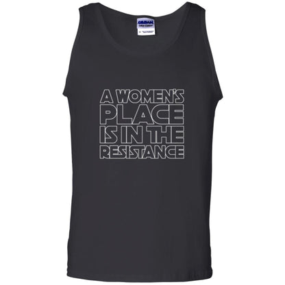 Women_s Resistance T-shirt A Women_s Place Is In The Resistance Black