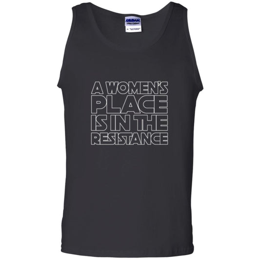 Women_s Resistance T-shirt A Women_s Place Is In The Resistance Black