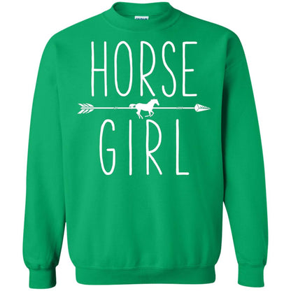 Horse Girl T-shirt I Love My Horses Racing Riding Irish Green