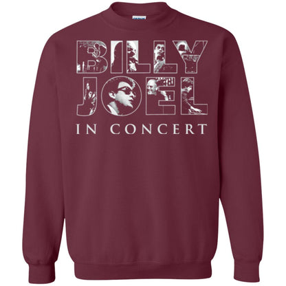 Artist T-shirt Billy Joel In Concert Maroon