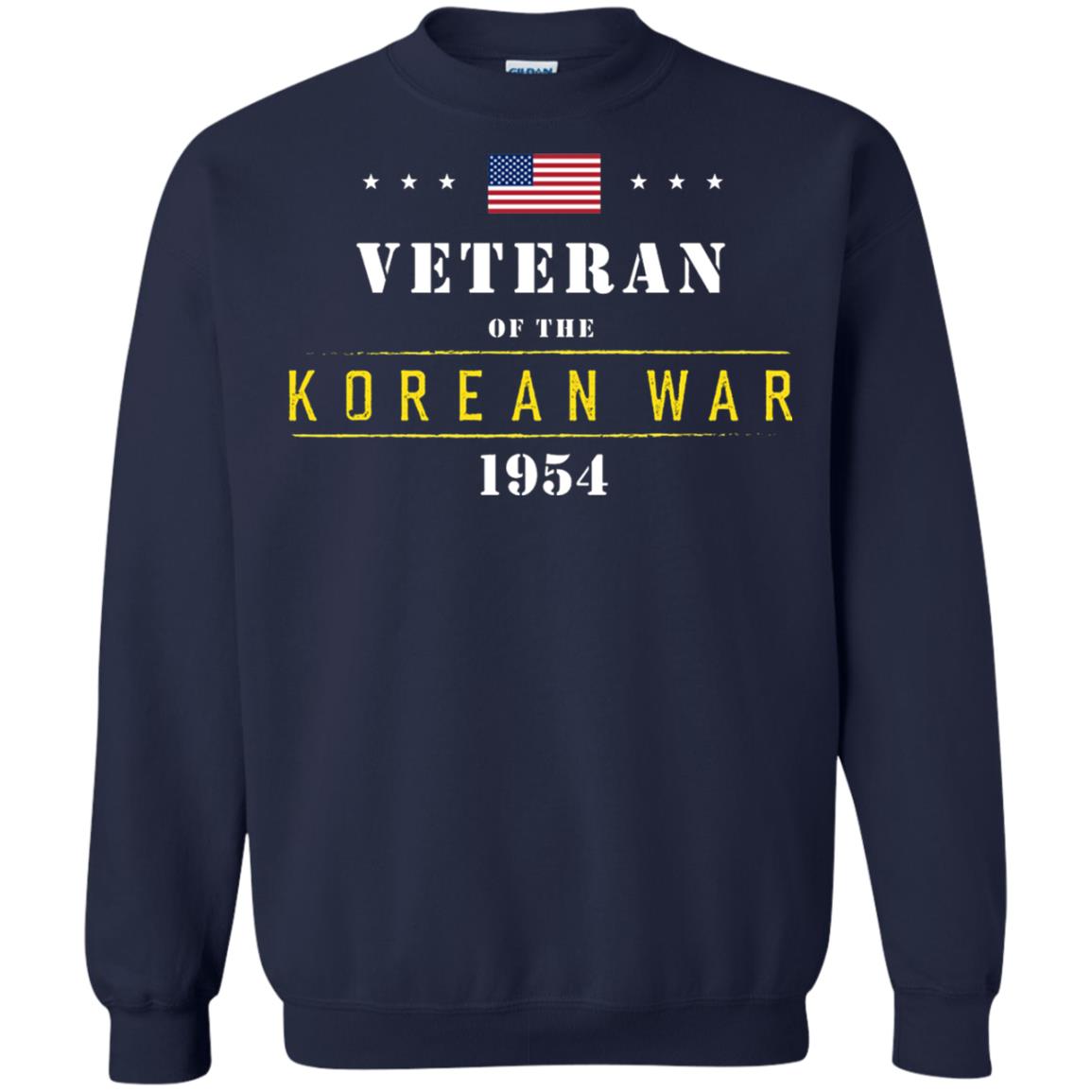 Veteran Of The Korean War 1954 T-shirt Navy