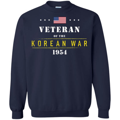 Veteran Of The Korean War 1954 T-shirt Navy