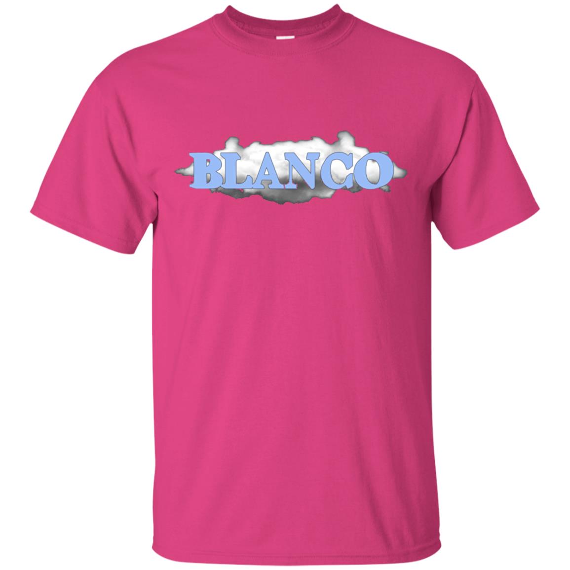 Blanco White Cloud T-shirt Heliconia