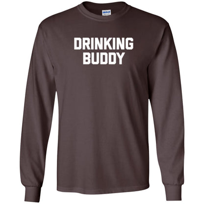 Drinking Buddy T-shirt Dark Chocolate