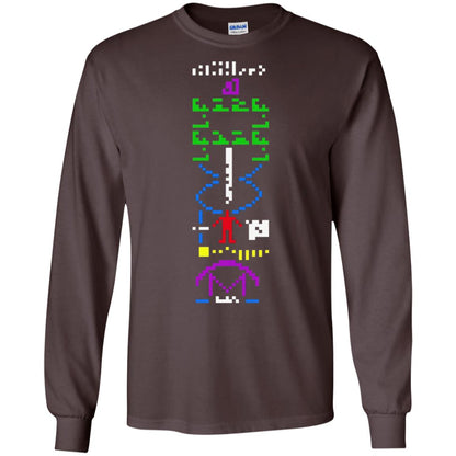 Astronomer T-shirt 1974 Arecibo Message Cool Space Exploration Dark Chocolate