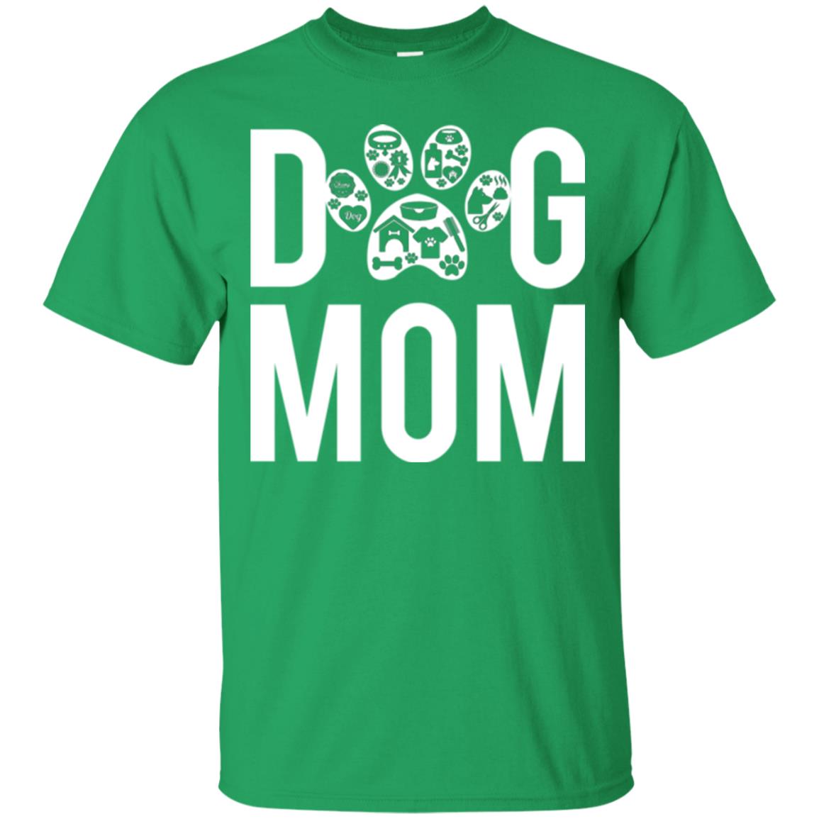 Mommy T-shirt Dog Mom Irish Green