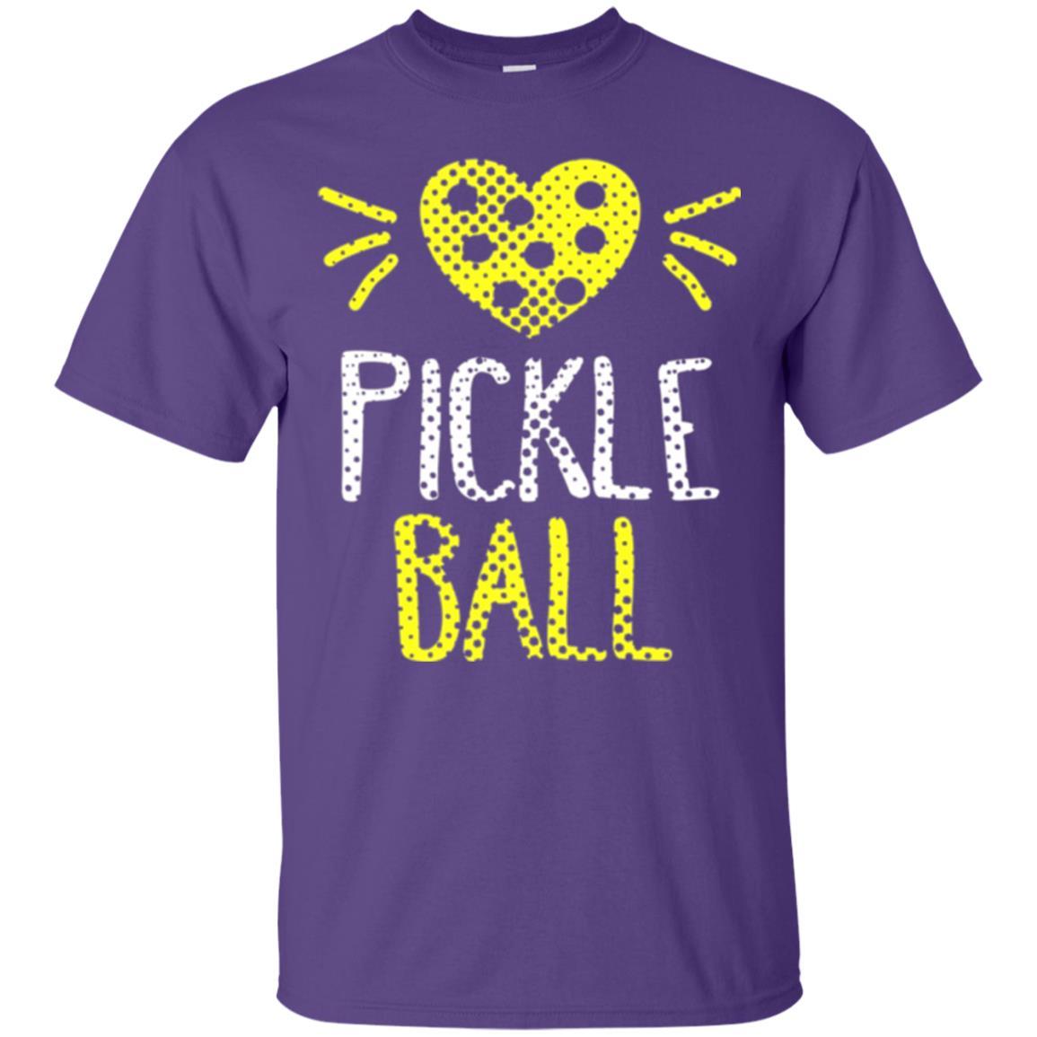 Pickleball Lover T-shirt Cute Retirement Purple