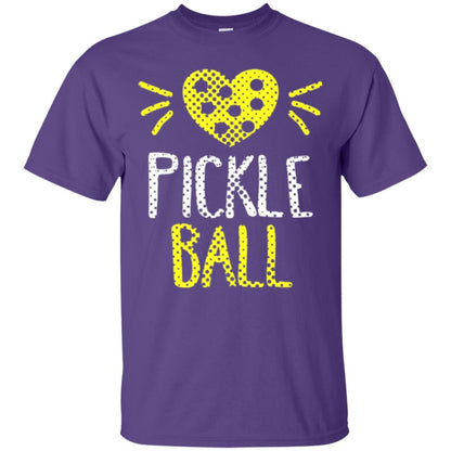 Pickleball Lover T-shirt Cute Retirement Purple