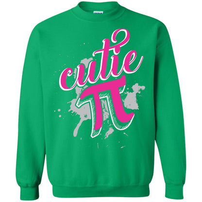 Cutie Pi Funny Math 3.14 Happy Pi Day T-shirt Irish Green