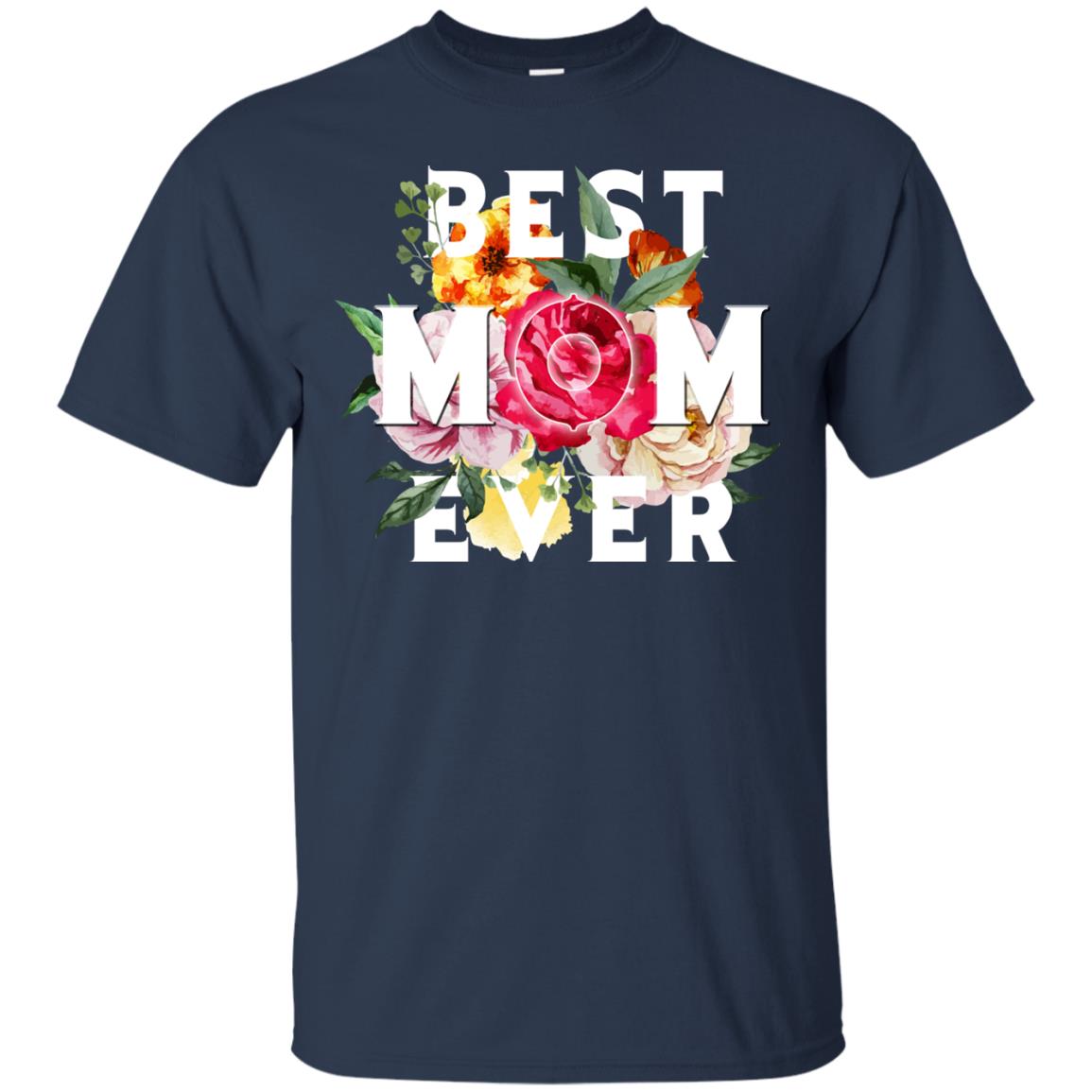 Best Mom Ever Mommy Shirt Navy