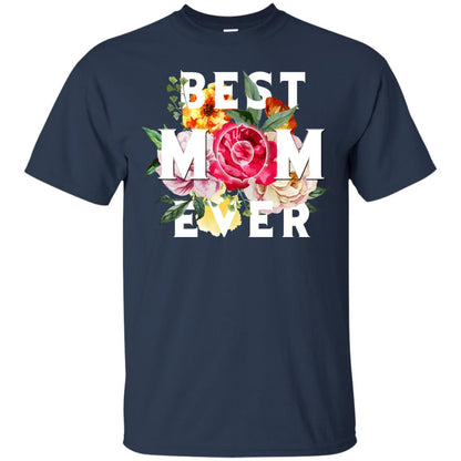 Best Mom Ever Mommy Shirt Navy