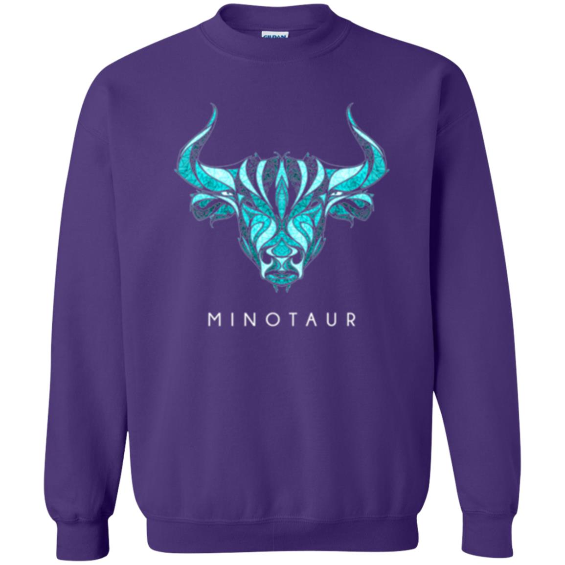 Greek Mythology Lover T-shirt Minotaur T-shirt Purple
