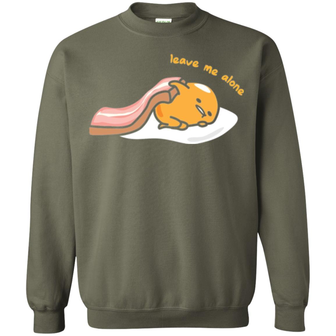 Film T-shirt Gudetama Leave Me Alone Military Green