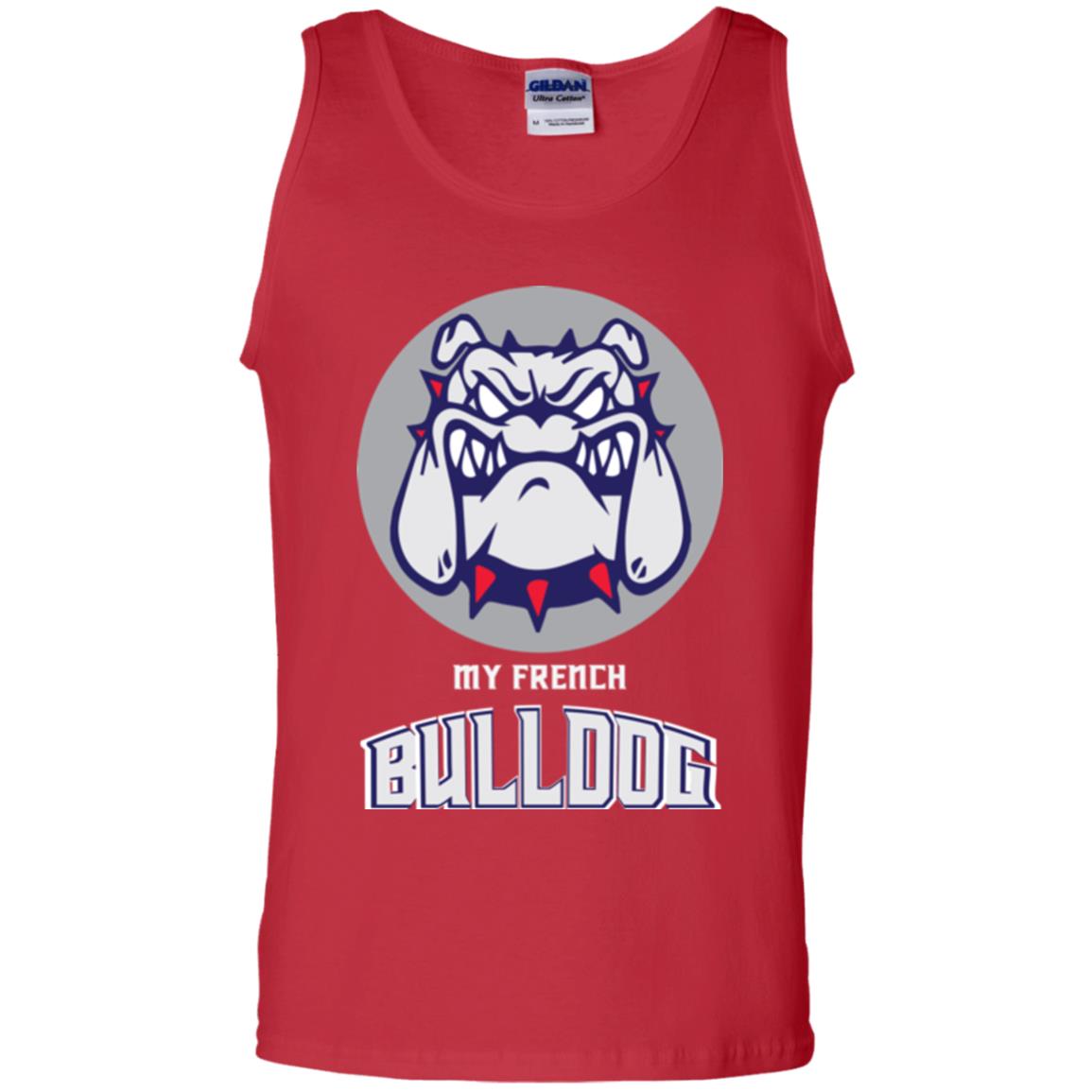 Dog Lover T-shirt My French Bulldog Red