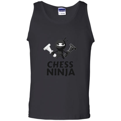 Funny Chess Ninja T-shirt Black
