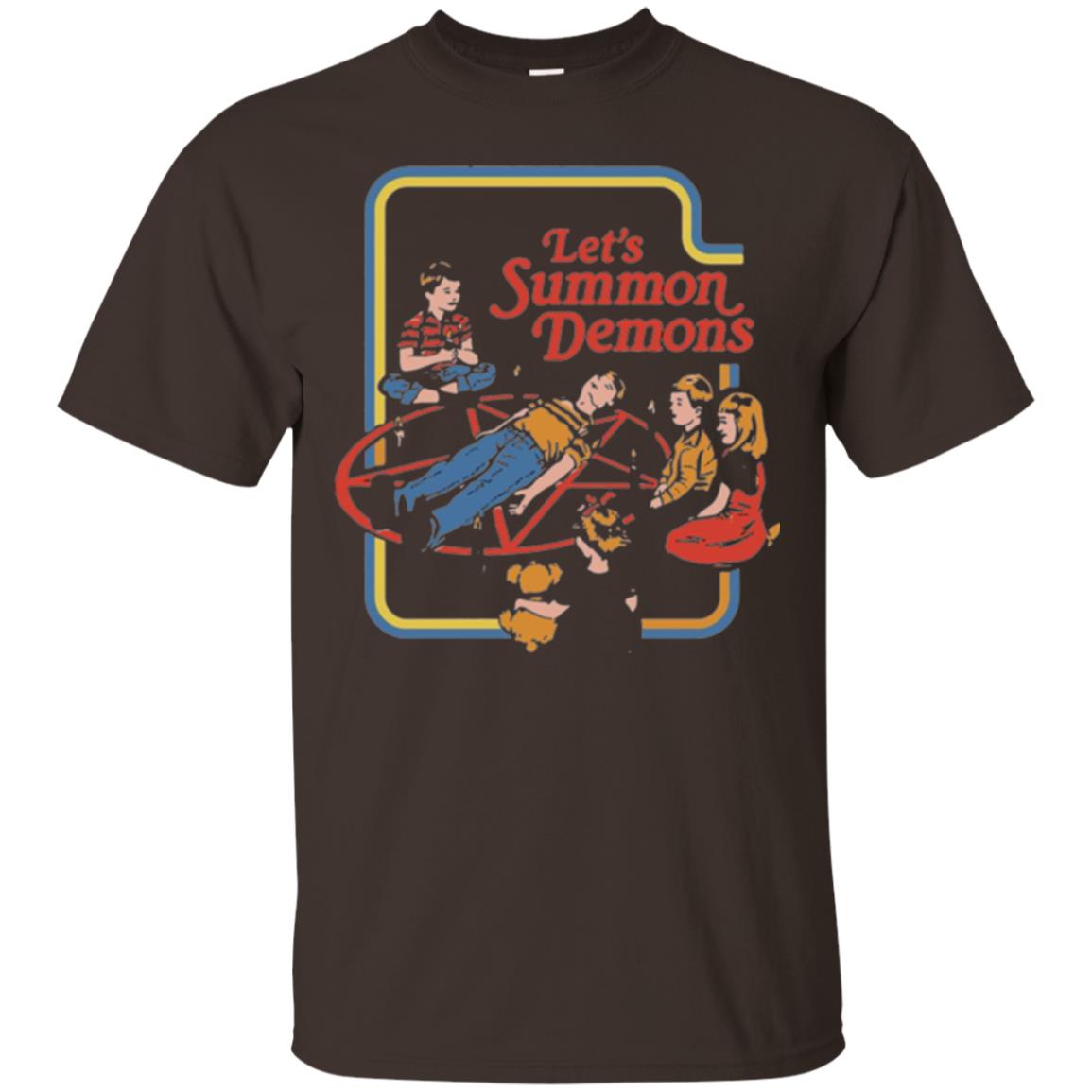 Let_s Summon Demons T-shirt Dark Chocolate
