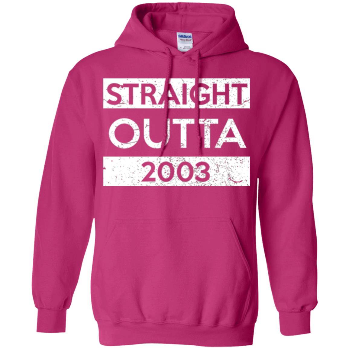 Brithday T-shirt Straight Outta 2003 Heliconia