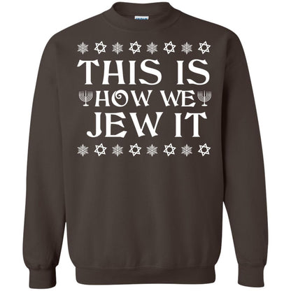 This Is How We Jew It T-Shirt Dark Chocolate