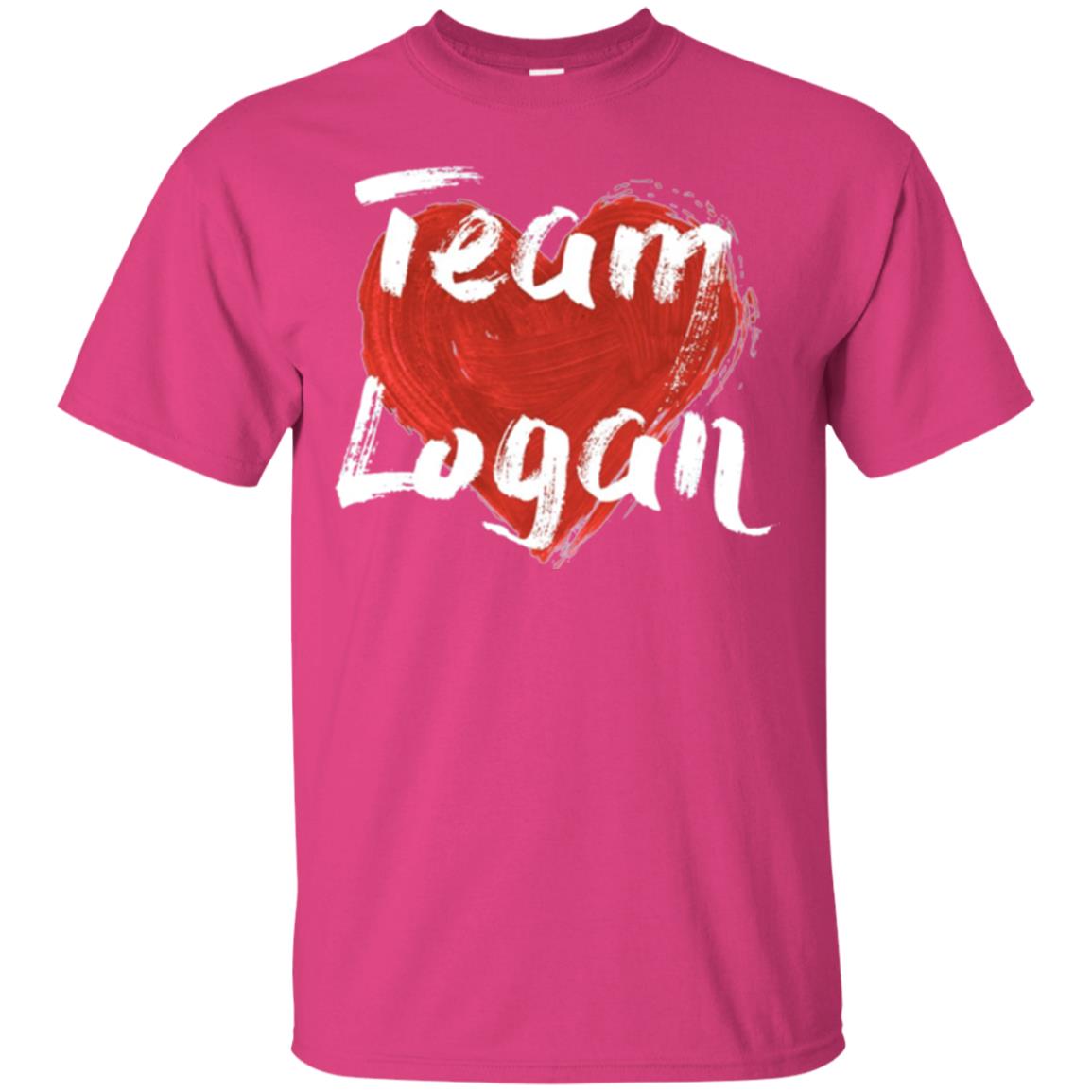 Team Logan T-shirt Heliconia