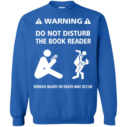 Warning Do Not Disturb The Book Reader Serious Injury Or Death May Occur Royal