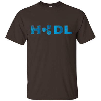 Hodl Ripple T-shirt Hold The Cryptocurrency Xrp Dark Chocolate