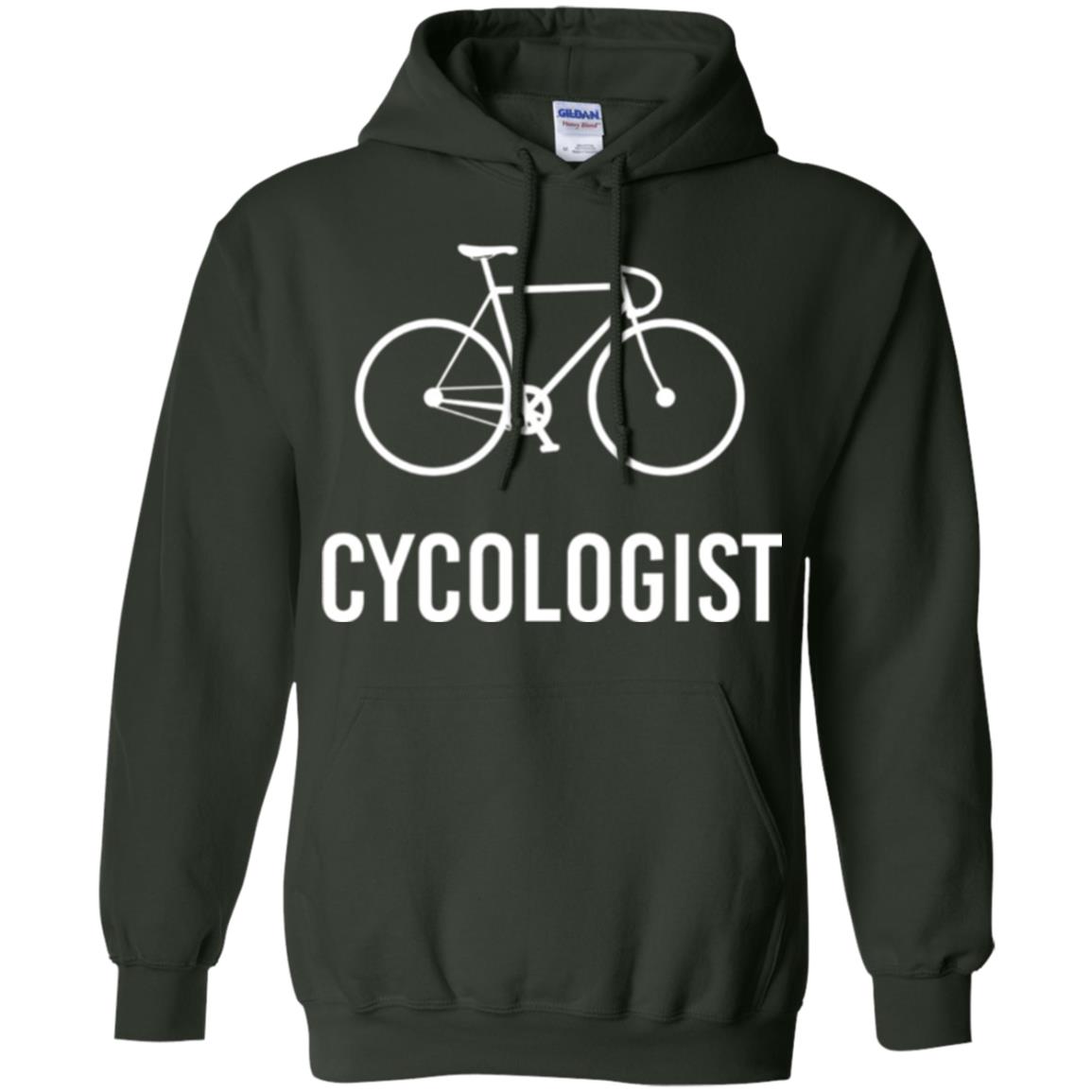 Bicycle Lovers T-shirt Cycologist Forest Green