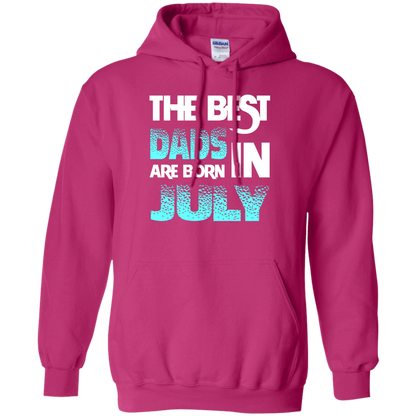 Daddy T-shirt The Best Dads Are Born In July Heliconia