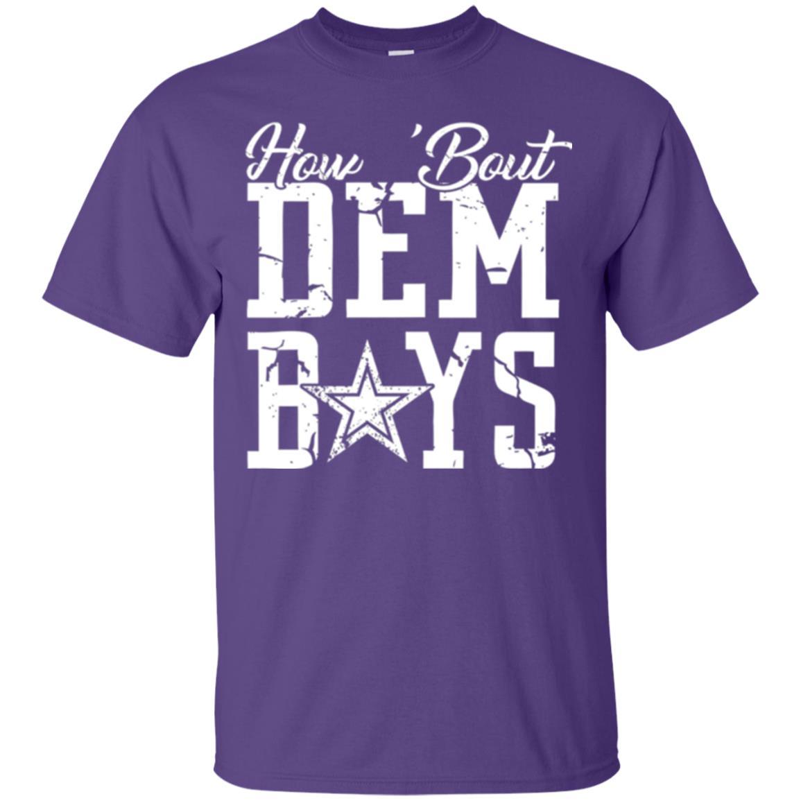 How Bout Dem Boys T-shirt Purple
