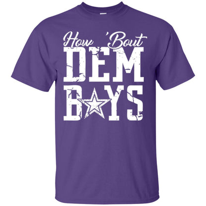 How Bout Dem Boys T-shirt Purple