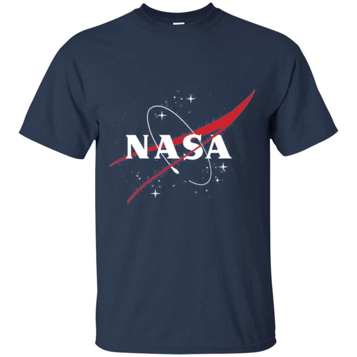 Nasa Full Blue Logo Graphic T-shirt Navy
