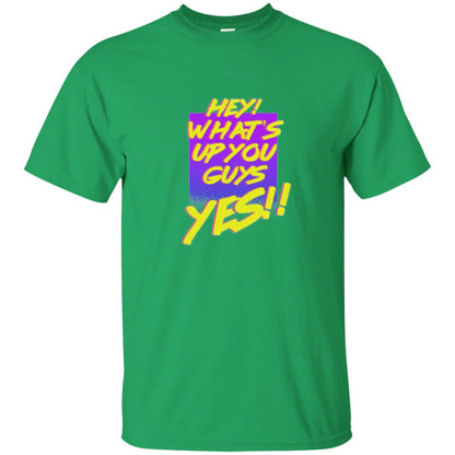 Shane Dawson T-shirt Hey What_s Up You Guys Yes Irish Green