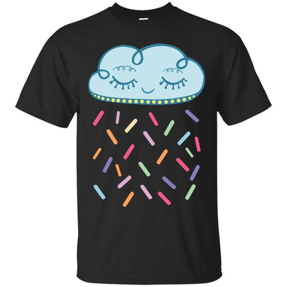 Raining Sprinkles Cloud Shirt Black