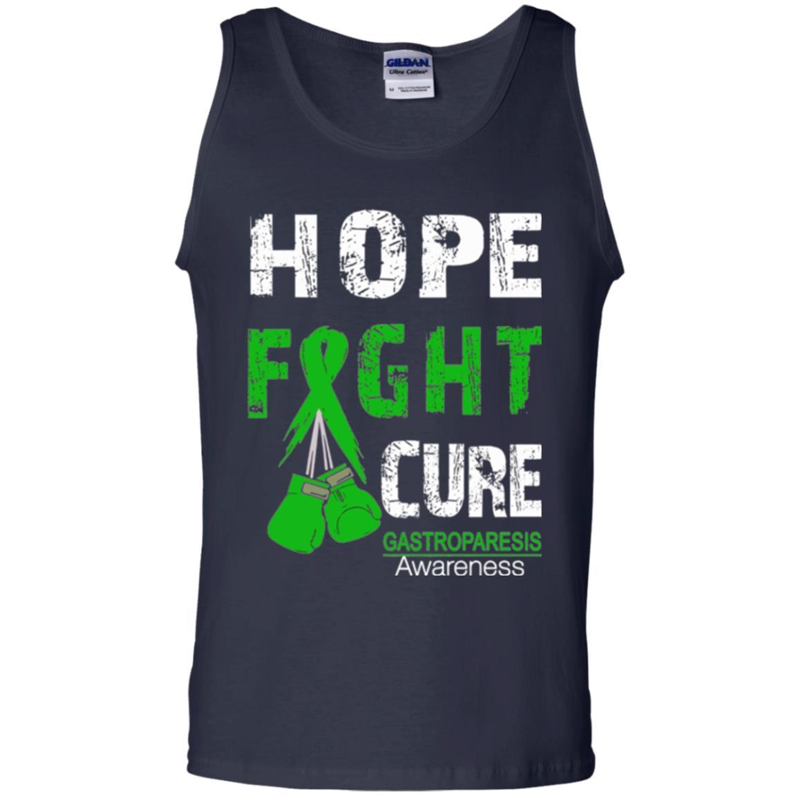 Gastroparesis Awareness T-shirt Hope Fight Cure Gastroparesis Awareness Navy