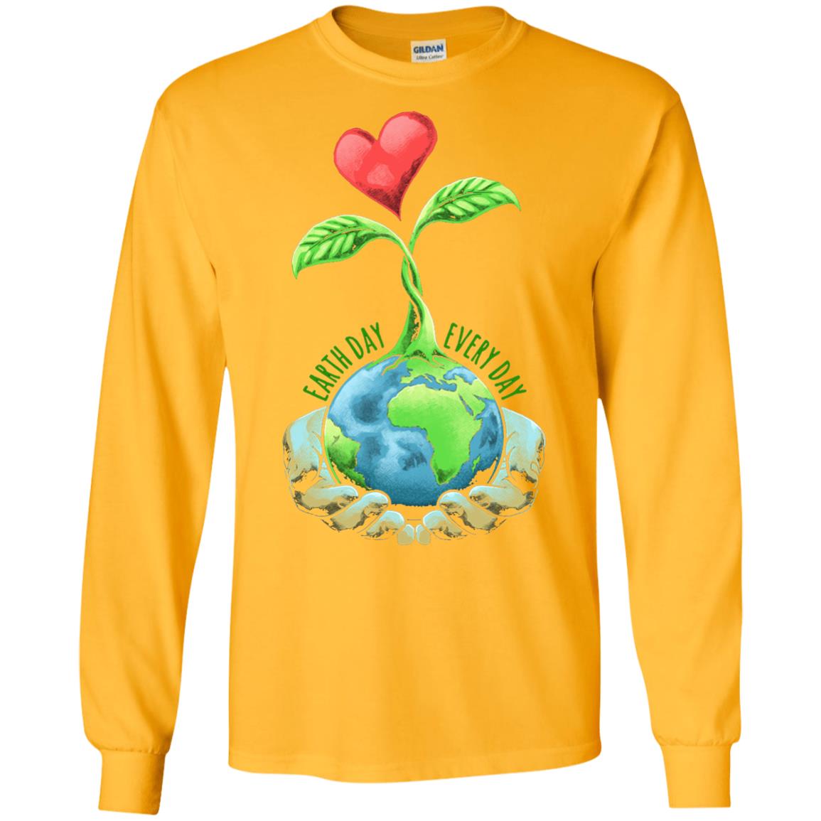 Earth Day Shirt Happy Earth Day 2018 Every Day Gold