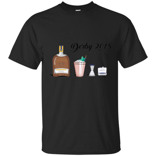 Kentucky Horse Racing Derby Day 2018 Mint Julep Shirt Black